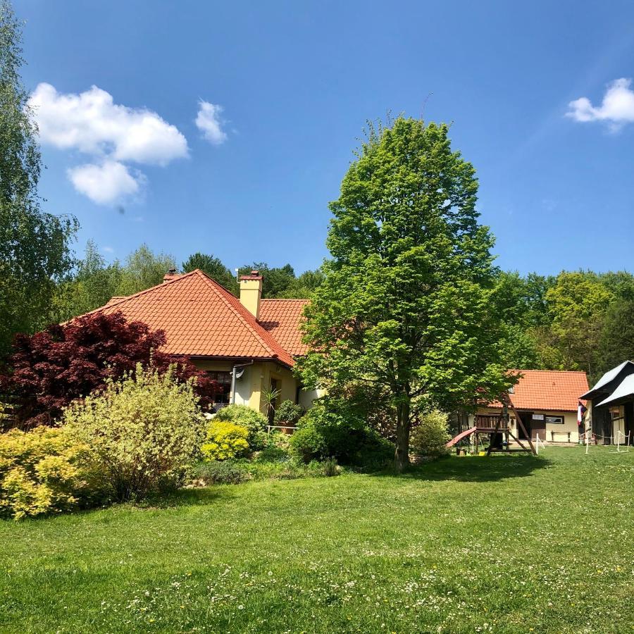 Modryna Ranczo Bed and Breakfast Krasiczyn Exteriör bild