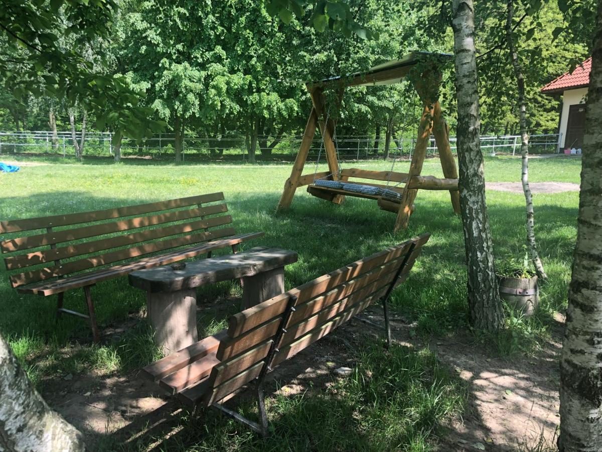 Modryna Ranczo Bed and Breakfast Krasiczyn Exteriör bild