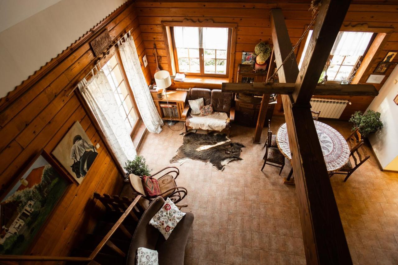 Modryna Ranczo Bed and Breakfast Krasiczyn Exteriör bild