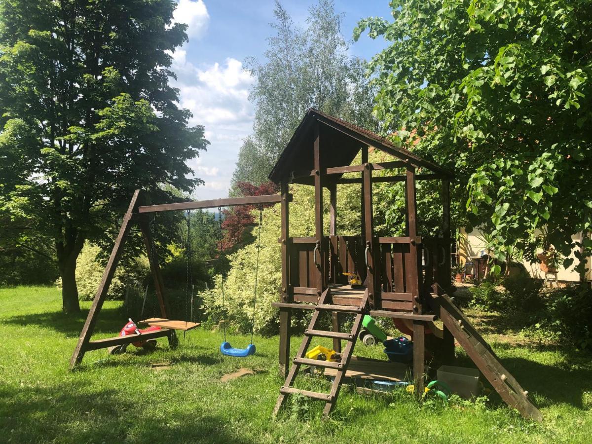 Modryna Ranczo Bed and Breakfast Krasiczyn Exteriör bild